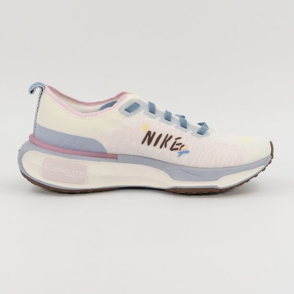 Nike Women's ZoomX invincible 3 'Blue Whisper Soft Pink' FJ7727-161 size 7.5 - Picture 4 of 10